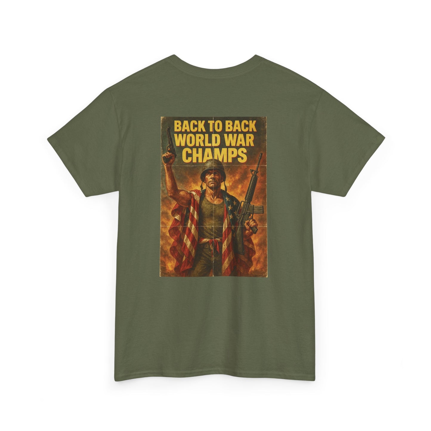 'Back to Back World War Champs' Tee
