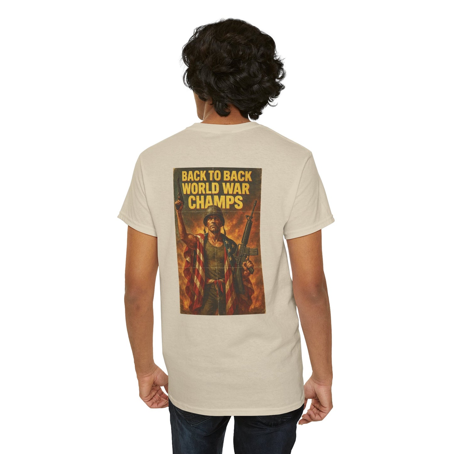'Back to Back World War Champs' Tee
