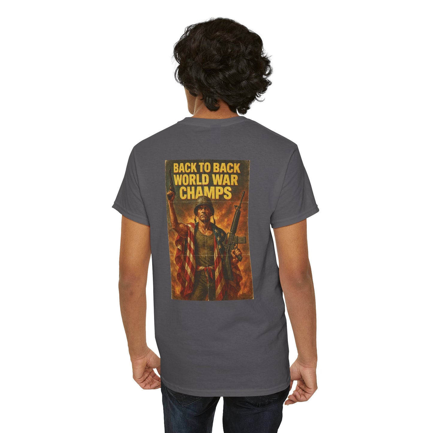 'Back to Back World War Champs' Tee