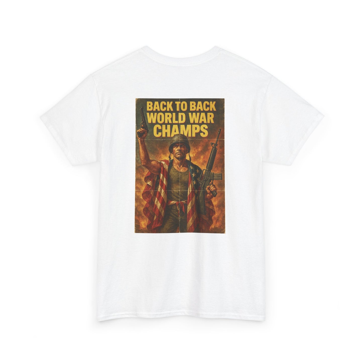 'Back to Back World War Champs' Tee