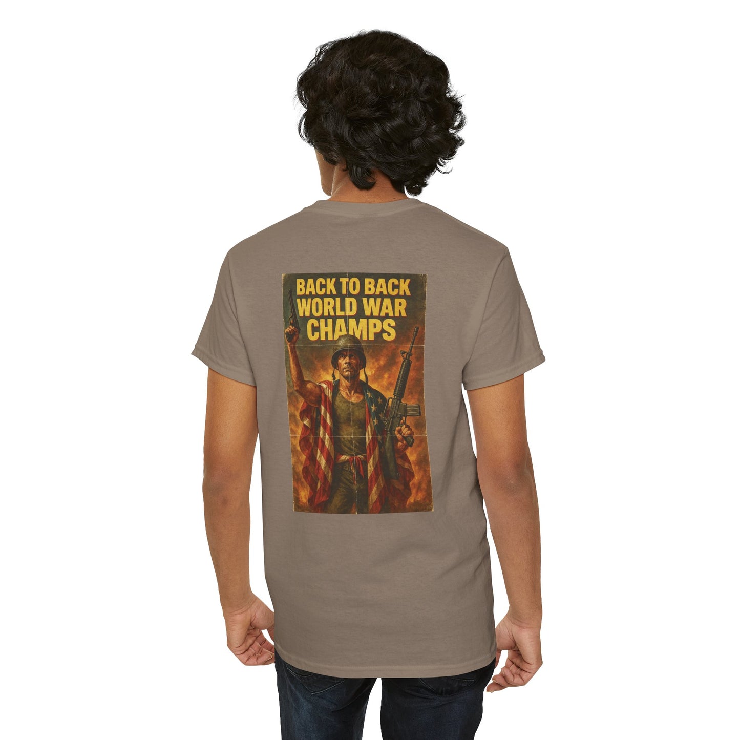 'Back to Back World War Champs' Tee