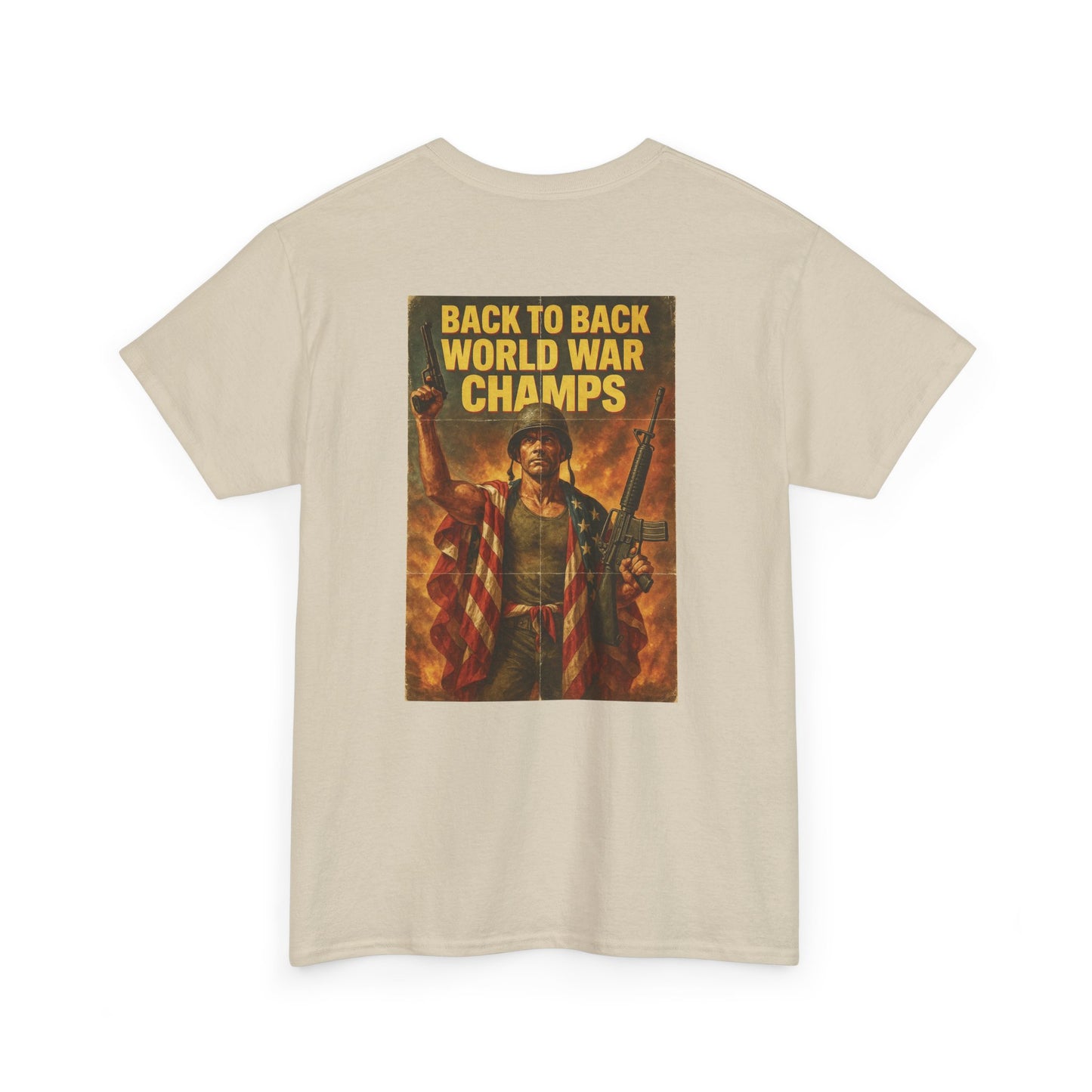 'Back to Back World War Champs' Tee