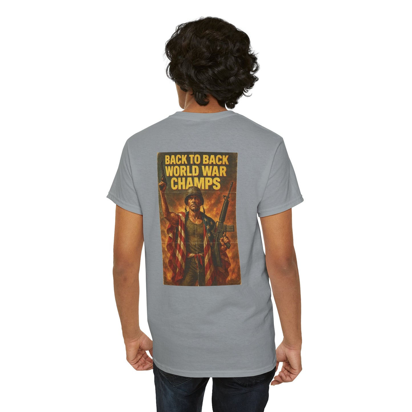 'Back to Back World War Champs' Tee