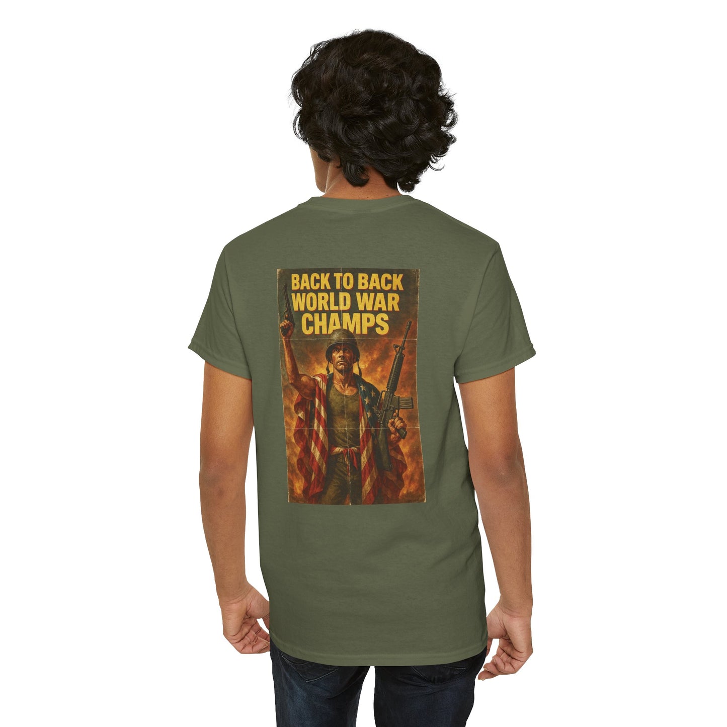 'Back to Back World War Champs' Tee