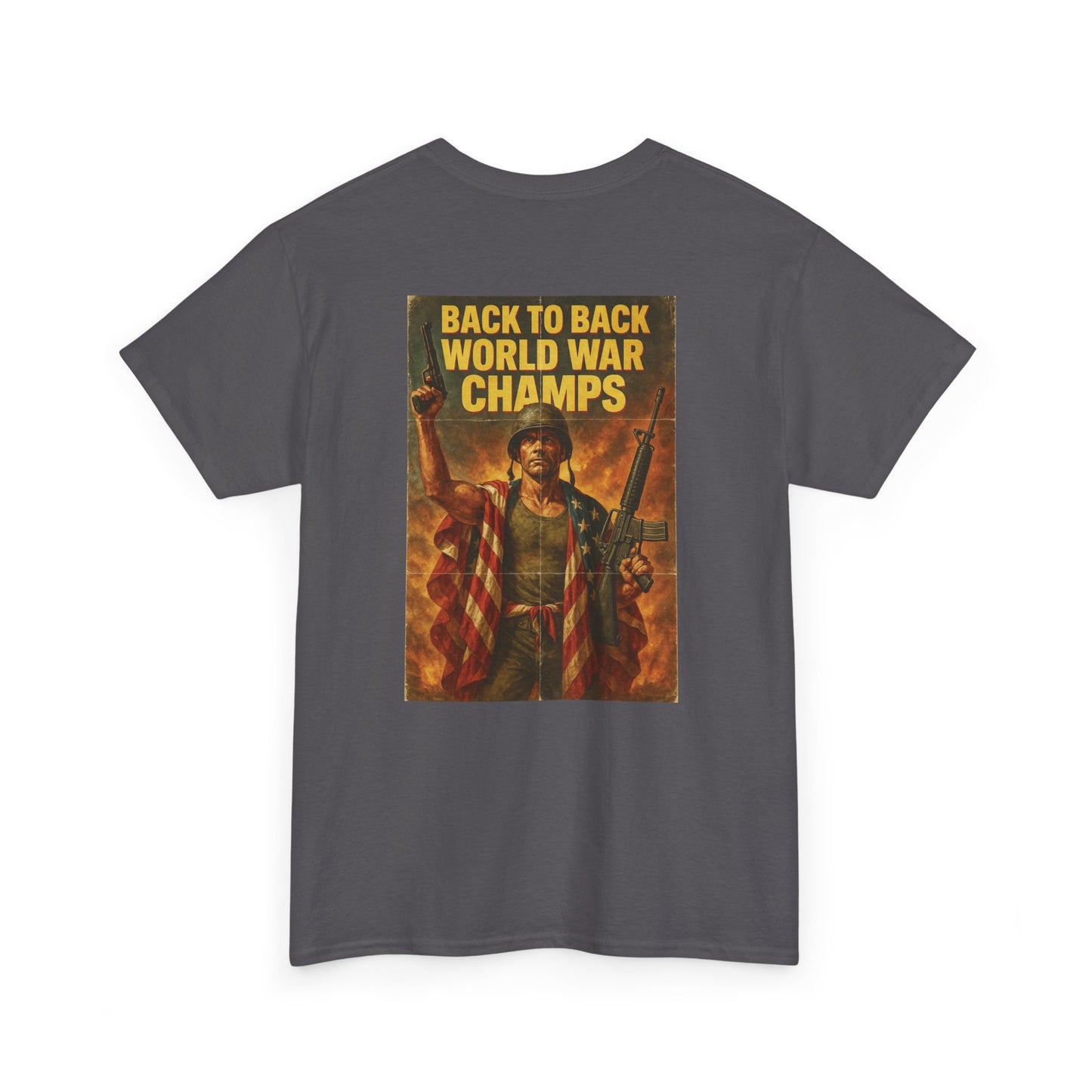 'Back to Back World War Champs' Tee