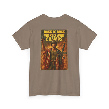 'Back to Back World War Champs' Tee
