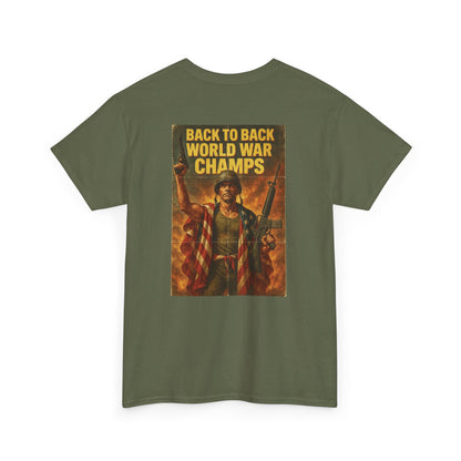 'Back to Back World War Champs' Tee
