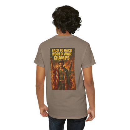 'Back to Back World War Champs' Tee