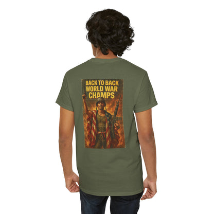 'Back to Back World War Champs' Tee